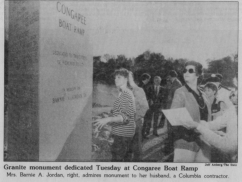 Memorial Dedication Boat Ramp