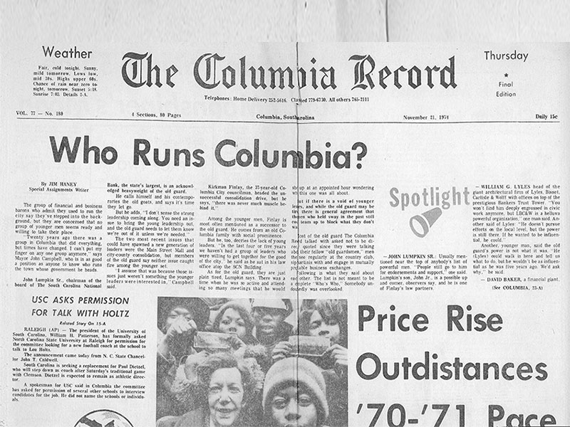 Who Runs Columbia?